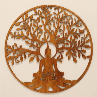 Életfa - Buddha lótusszal