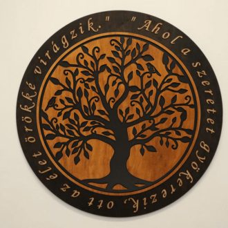 Életfa idézettel - Madaras
