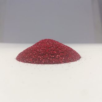 Csillámpor -  0,2mm - Red