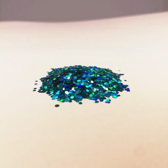 Csillámpor - 1mm - Türkiz Dark