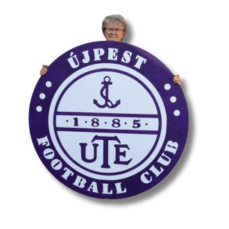 Nagyméretű, kerek egyedi tábla (110 CM)