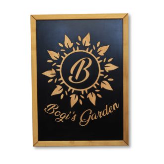 Kompakt, letisztult egyedi cégtábla