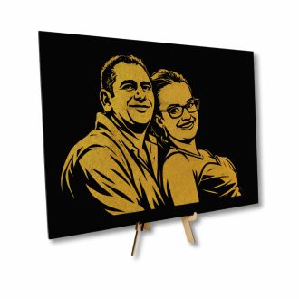 Csillámportré - A4