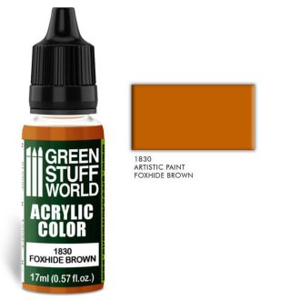 Green Stuff World acrylic color - Foxhide brown