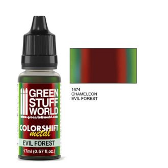 Green Stuff World chameleon - Evil forest