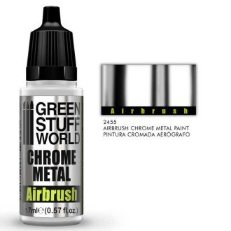 Green Stuff World - Chrome Metal Airbrush festék