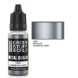 Green Stuff World metal color - Gunmetal grey