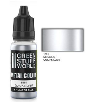 Green Stuff World metal color - Quicksilver