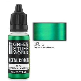 Green Stuff World metal color - Sirenscale green