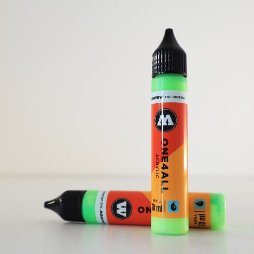 Molotow airbrush festék - Neon green fluorescent