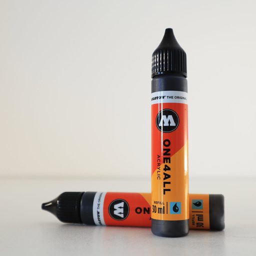 Molotow airbrush festék - Metallic black