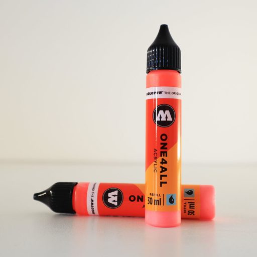 Molotow airbrush festék -   ANTISTATIK neon red fluo