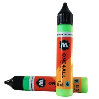 Molotow airbrush festék - Neon green light fluorescent