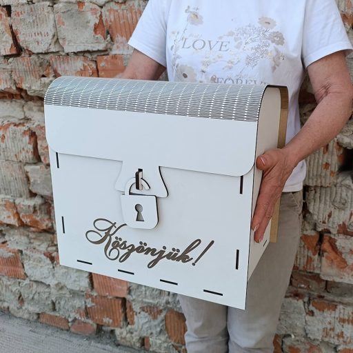 Esküvői pénz gyűjtő doboz