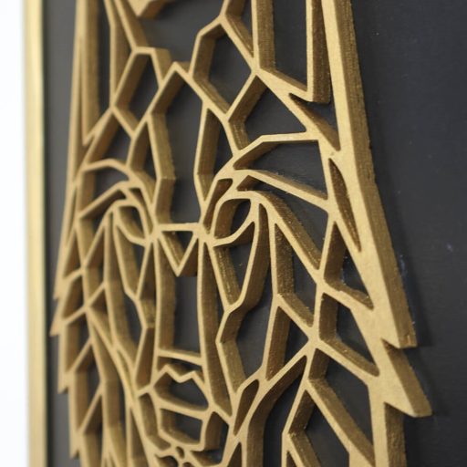 Polygon falikép - farkas