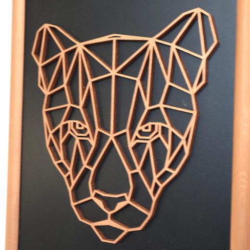 Polygon falikép - párduc