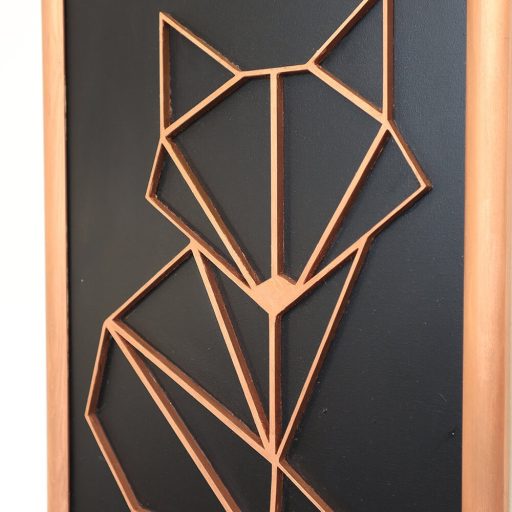 Polygon falikép - róka