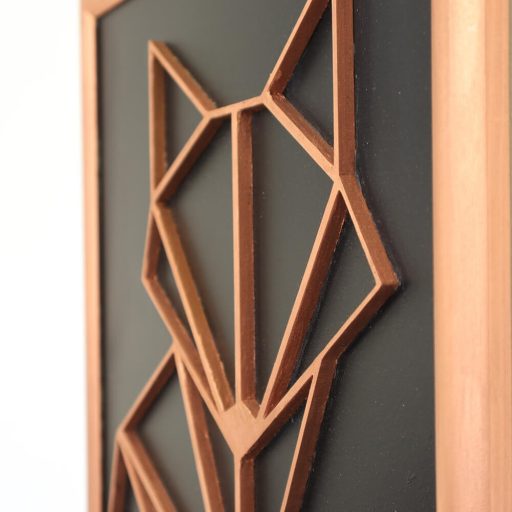 Polygon falikép - róka