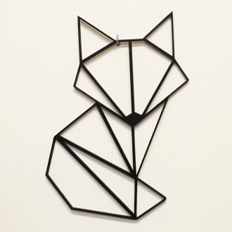 Polygon falikép keret - róka