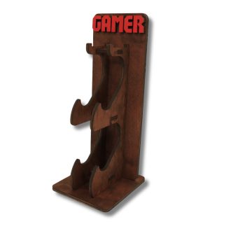 Asztali kontroller tartó - Gamer felirattal