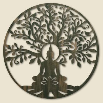 Életfa - Buddha lótusszal