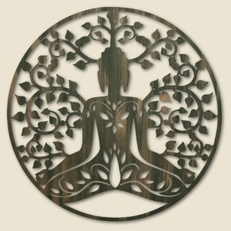 Életfa - Meditáló buddha