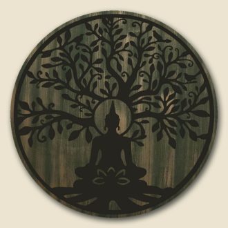 Életfa - Buddha lótusszal